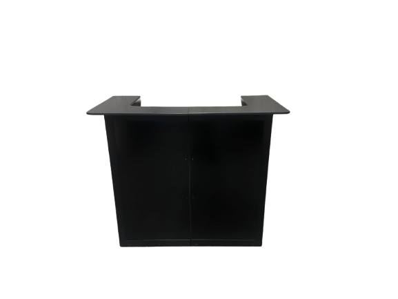 Barelement Ecke schwarz 4